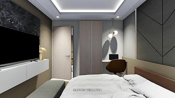 Manors Vernazza 2-br Unit T1-01F-W (Tower 1) - Condo for Sale in Leyte Manors Vernazza